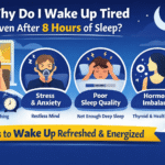 Why do I wake up tired even after 8 hours of sleep?