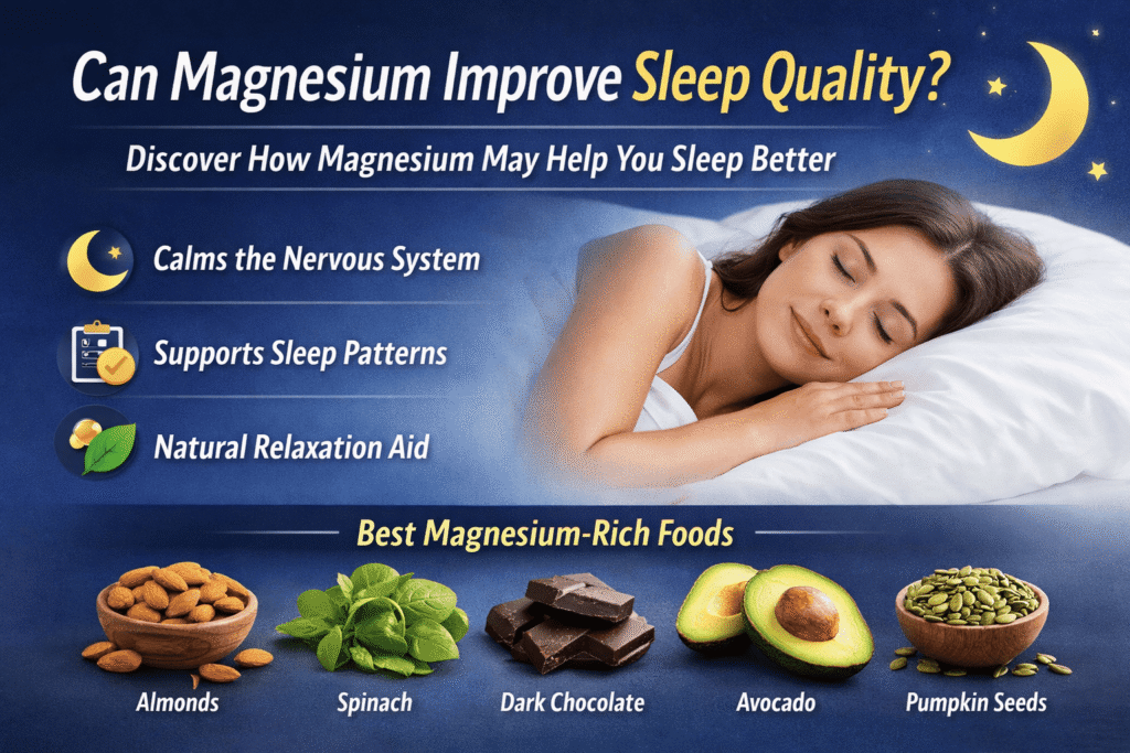 Can magnesium improve sleep quality?