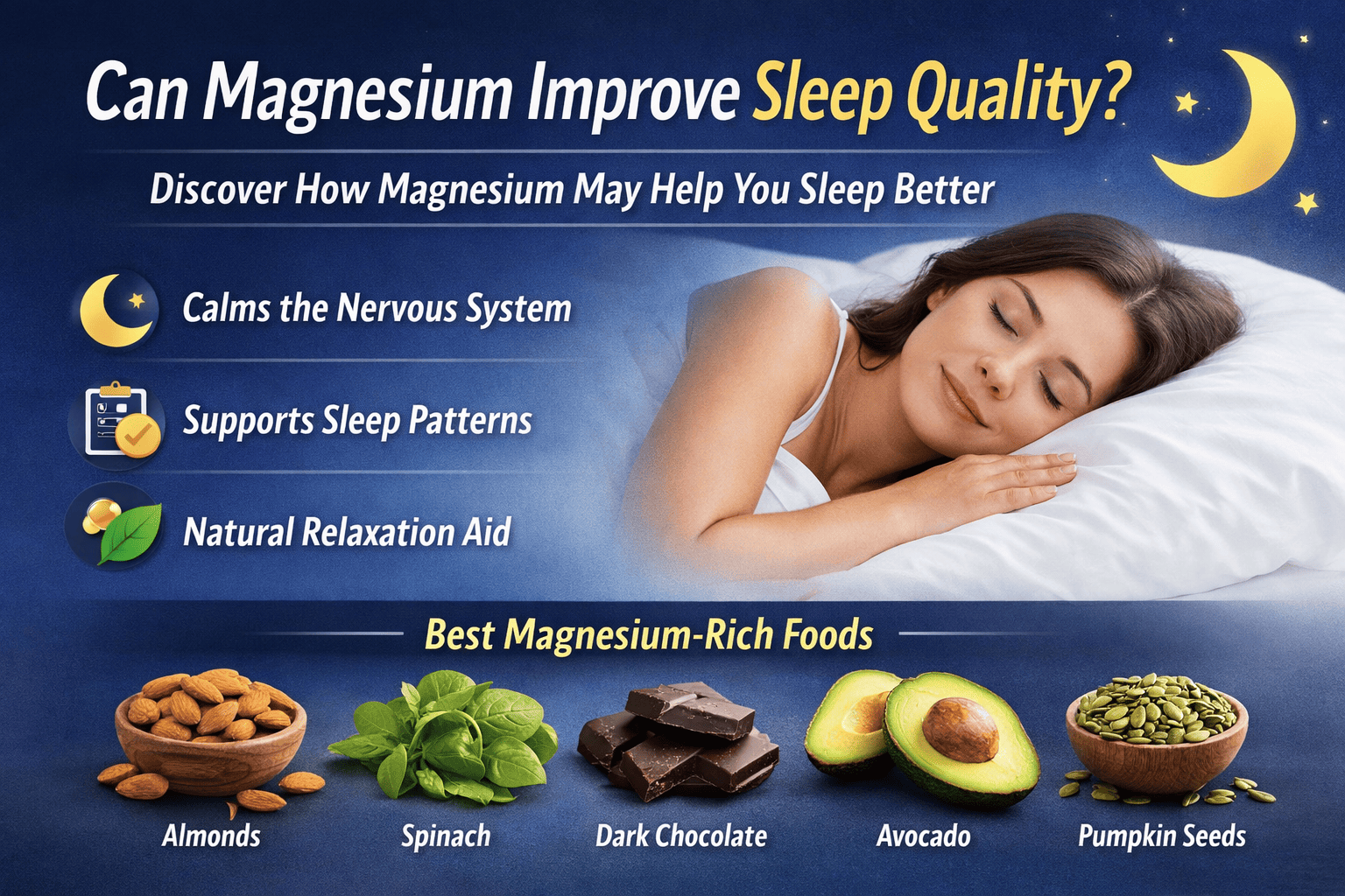 Can magnesium improve sleep quality?