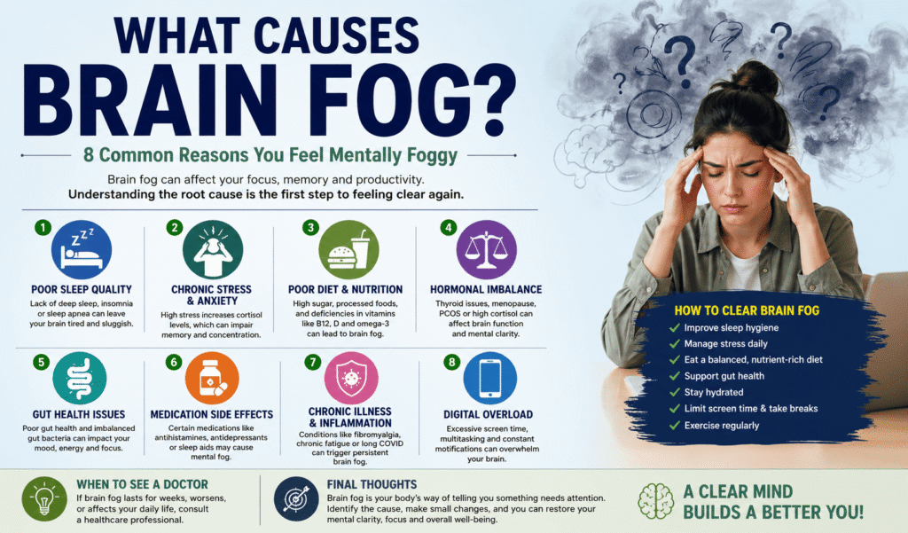 What causes brain fog?