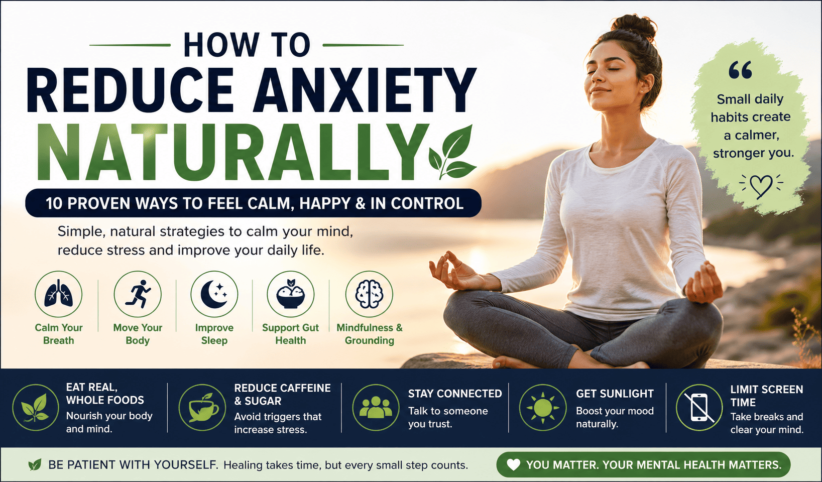How to reduce anxiety naturally?