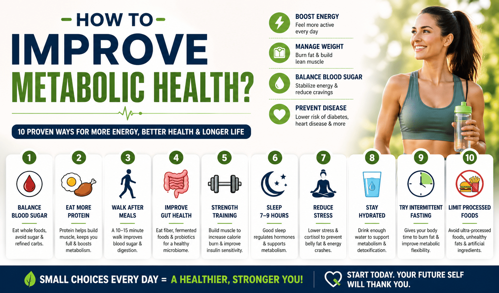 How to improve metabolic health?