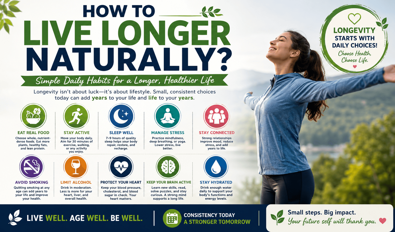 How to Live Longer Naturally?
