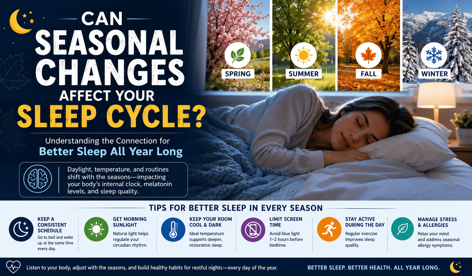 Can Seasonal Changes Affect Your Sleep Cycle?