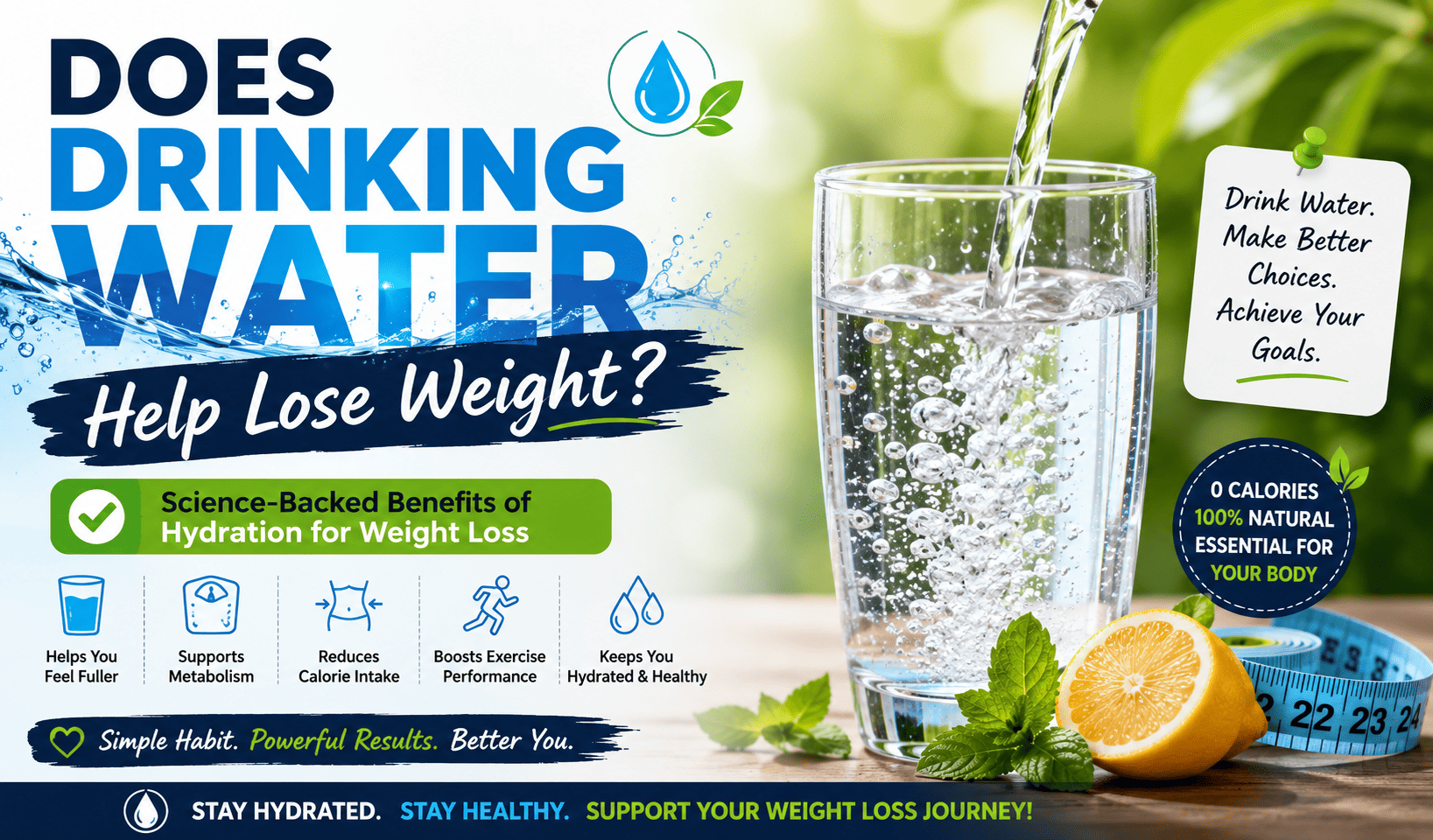 Does drinking water help lose weight?