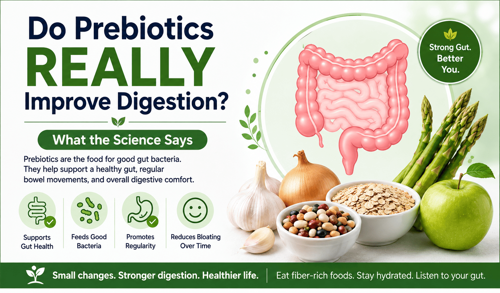 Do prebiotics really improve digestion?