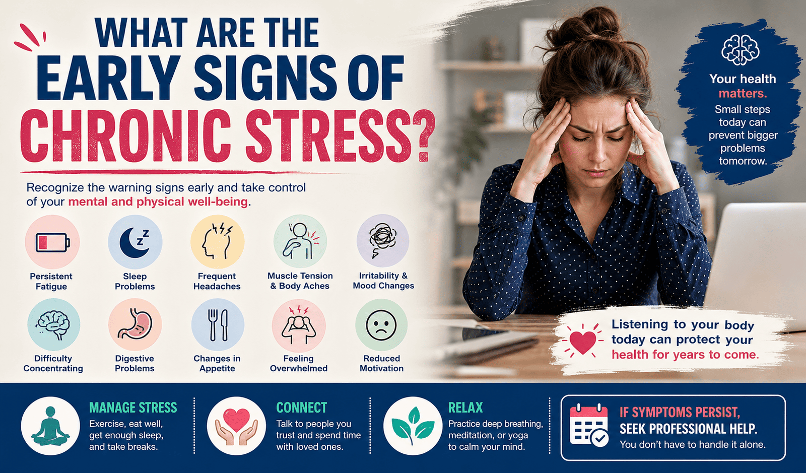 What Are the Early Signs of Chronic Stress?