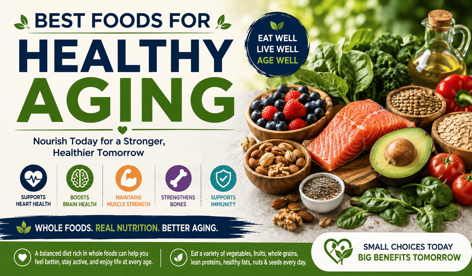 Best Foods for Healthy Aging