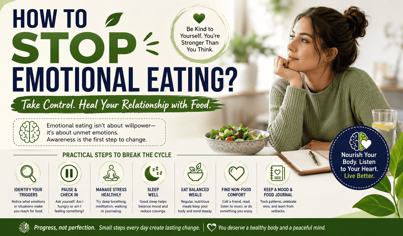 How to stop emotional eating?