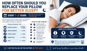 How Often Should You Replace Your Pillow for Better Sleep?