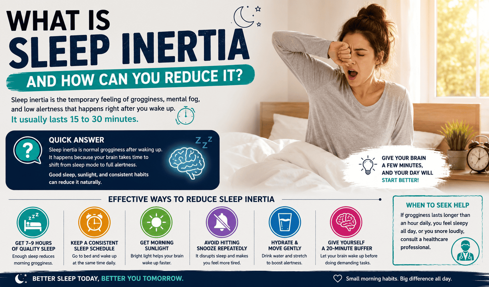 What Is Sleep Inertia and How Can You Reduce It?